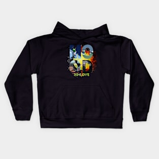 Tennis art 30 Love Kids Hoodie